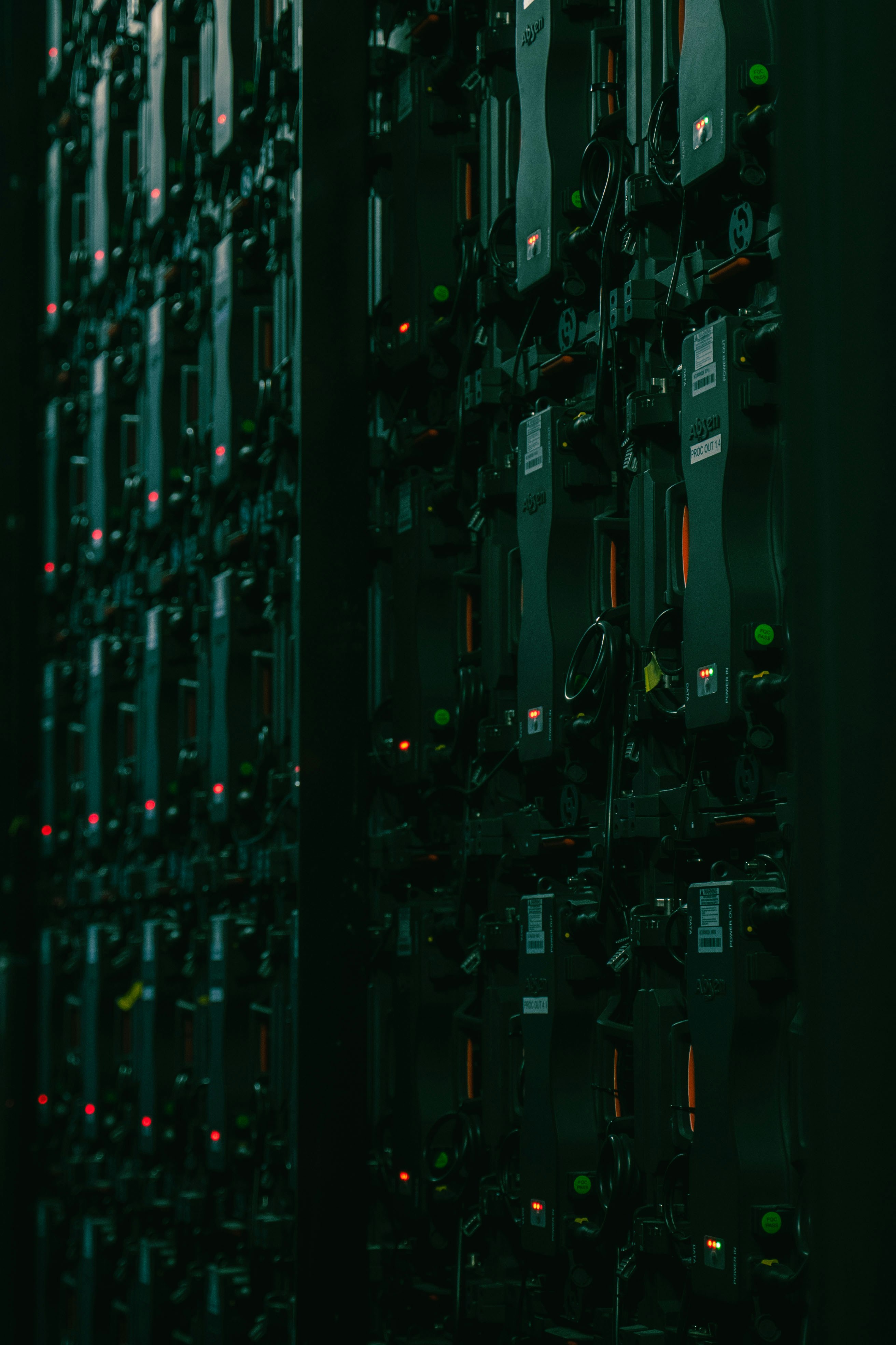 Data servers in a secure environment
