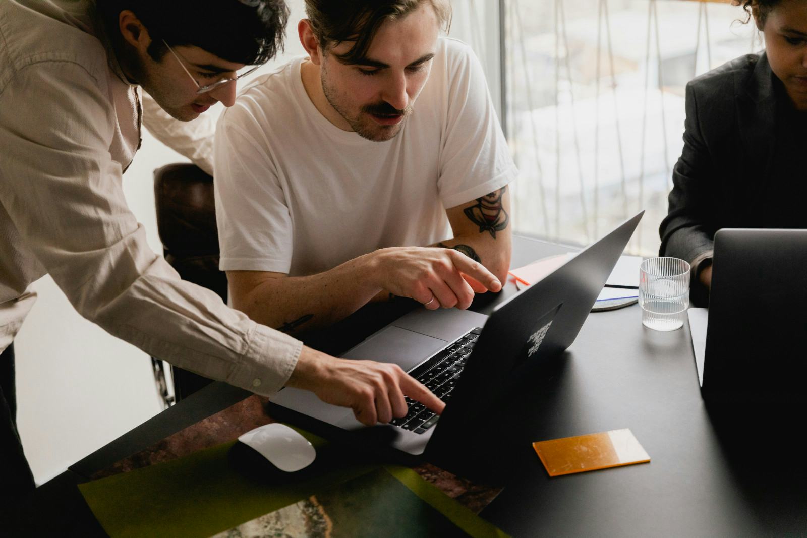 Business meeting and collaboration