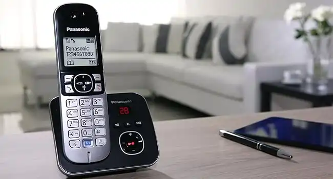 Person connecting a modem